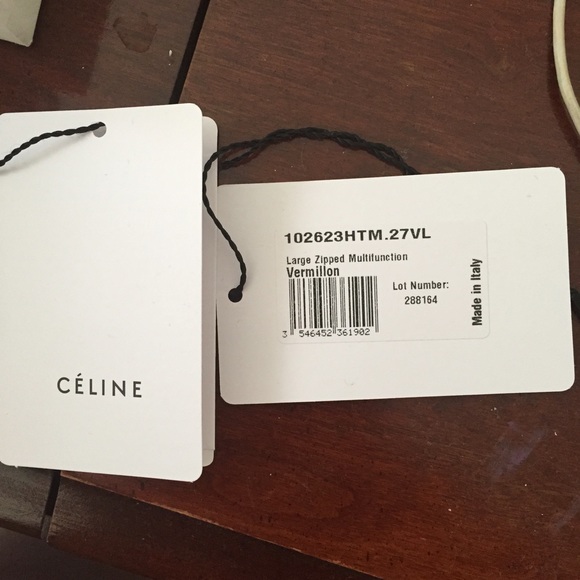 Authentic Celine Burgundy Continental Wallet - Picture 4 of 4