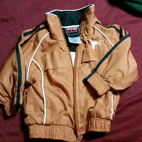 Texas longhorns windbreaker for toddlers