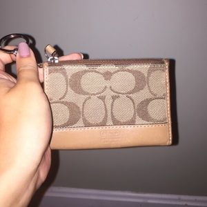 Coach small wallet / change purse