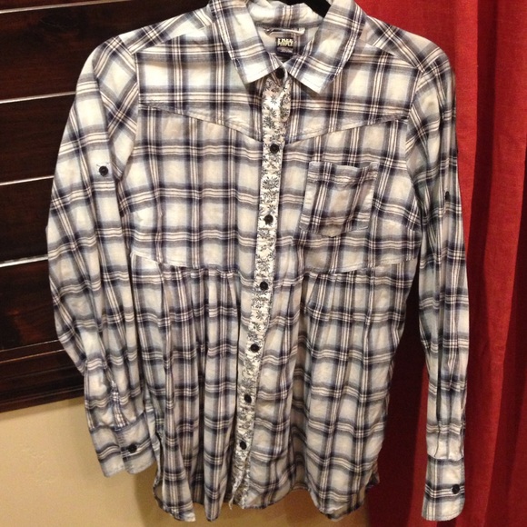 Free people plaid shirt