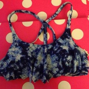 VS Pink *M* tie dye swim top