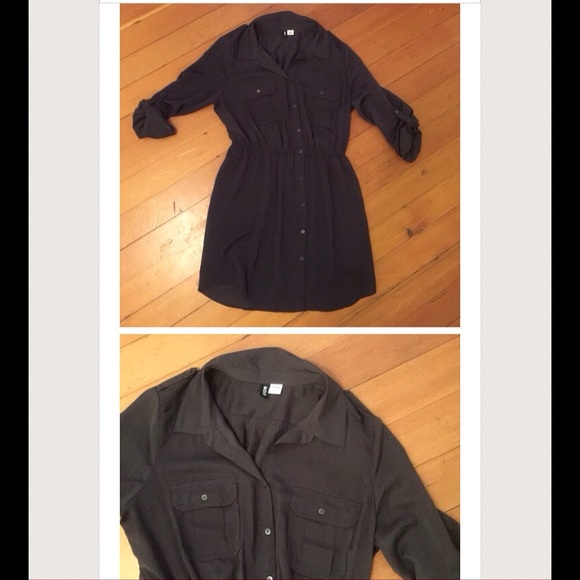 BDG tunic navy blue  dress