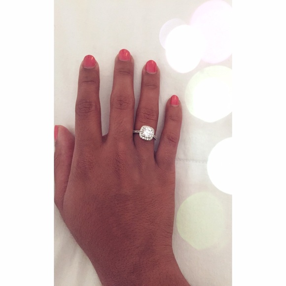 White Sapphire Ring