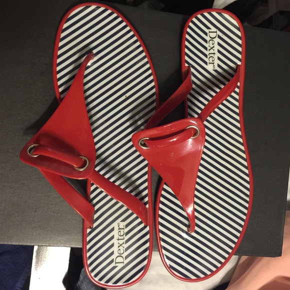 cute red sandals