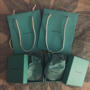Tiffany bags, boxes, pouches and ribbons!