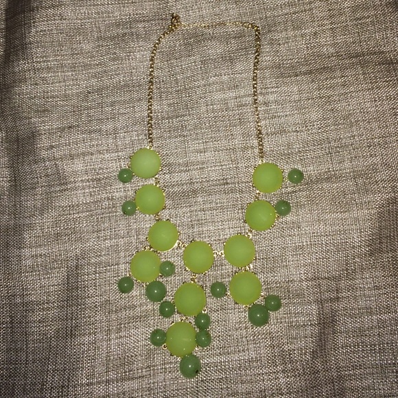 Green Bubble Necklace