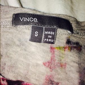 VINCE Watercolor T shirt