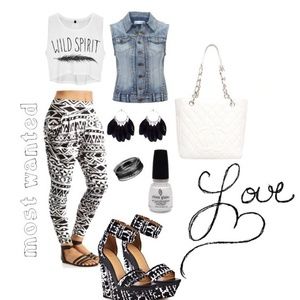 Tribal Print Harem Pants