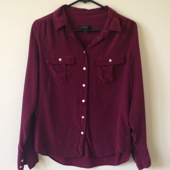 J. Crew Silk Blouse
