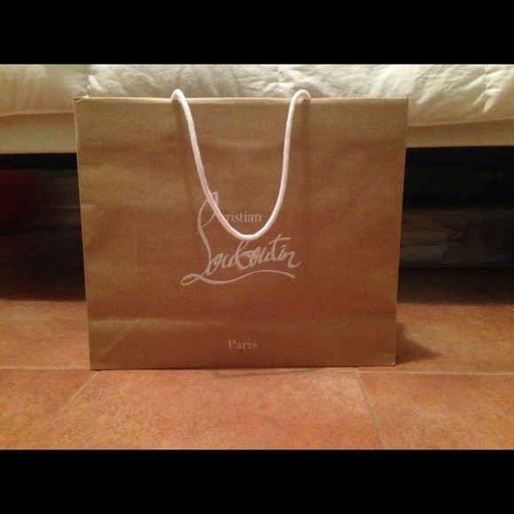 Christian louboutin shopping bag