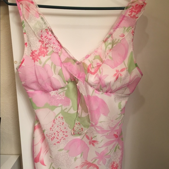 Light pink sheer top