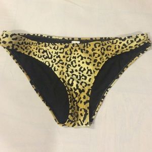 Cheetah Print Bathing Suit Bottoms