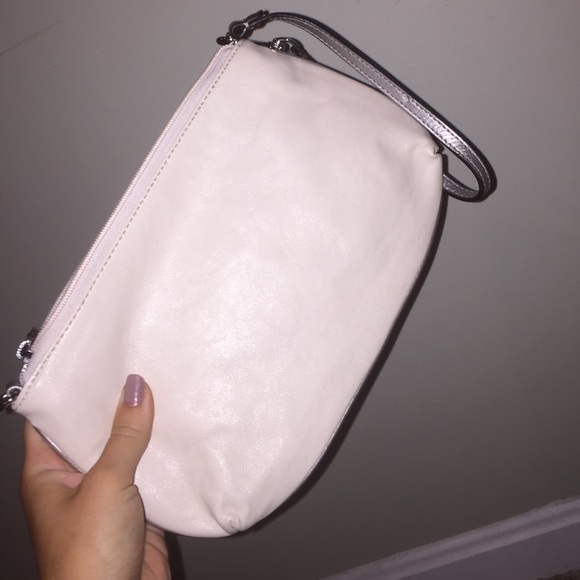 Coach white leather clutch - Picture 2 of 3