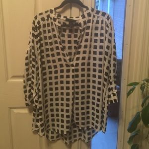 Light and dressy top.