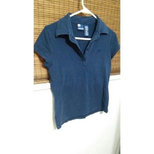 💥SALE💥 Blue Roxy collard shirt