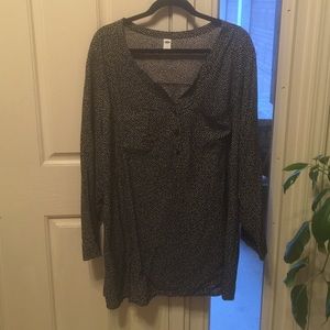 Silky light dressy top.