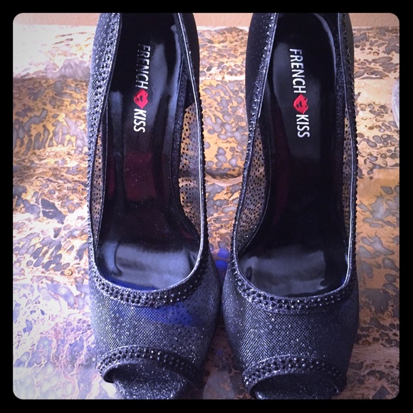 Black high heels