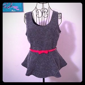 trendy peplum top