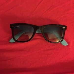 Authentic Blue & Black Ray Bans