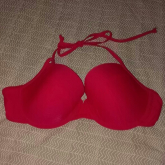 Red bikini top
