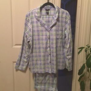 Very soft flannel pajamas.