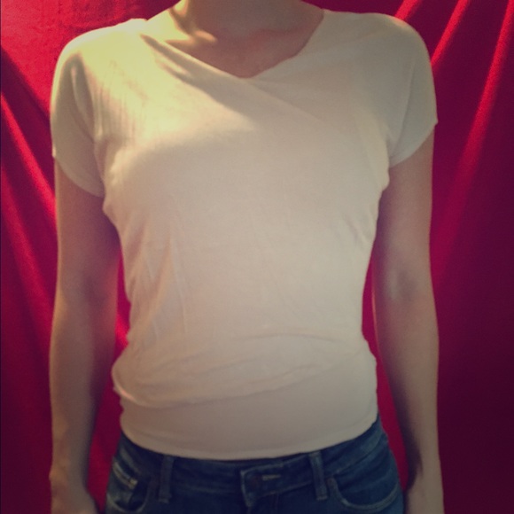 European cream colored top from H&M European.