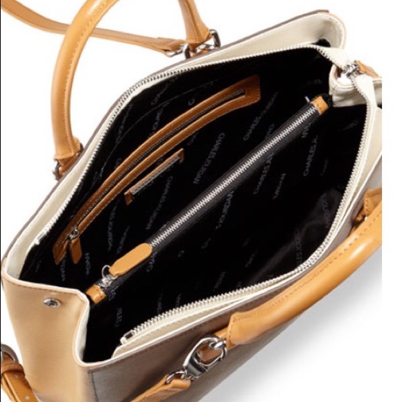 ❤️SOLD❤️Charles Jourdan Paris Leather Satchel Bag - Picture 3 of 5