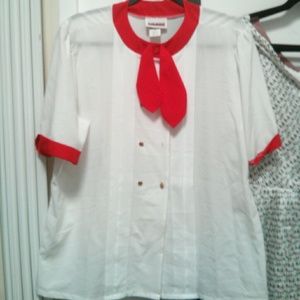 Vintage blouse size 12 on the tag