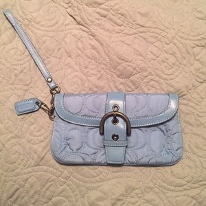 Authentic coach wristlet