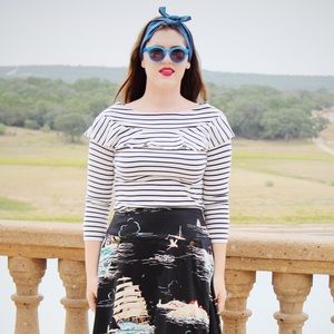 Anthropologie striped shirt