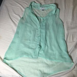 Cute short in front long in back flowie tank!