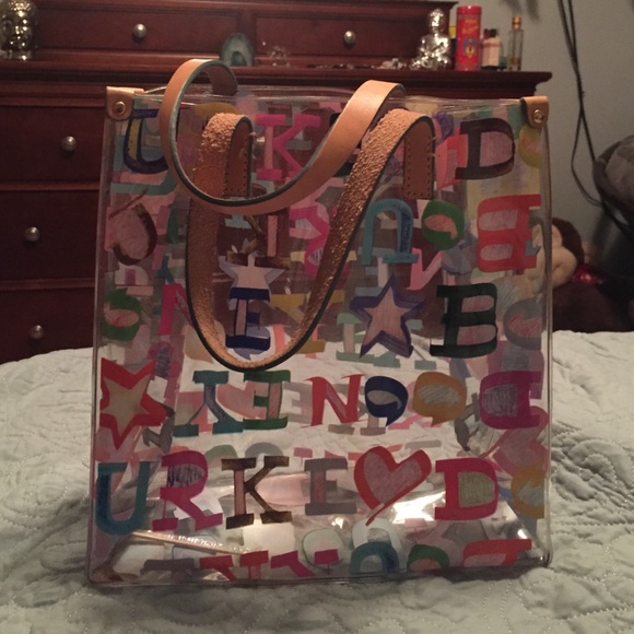 Authentic clear dooney & Burke bag