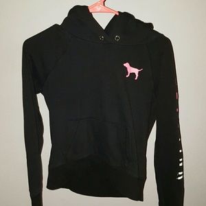 Vs PINK black hoodie