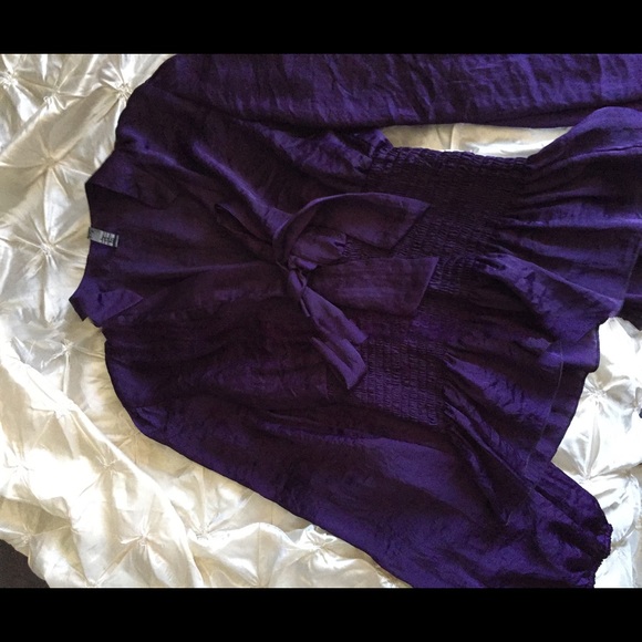 Purple blouse