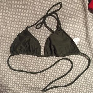 Forest Green Bikini Top