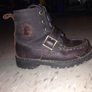 Ralph Lauren Leather Toddler Boots // Take Offers