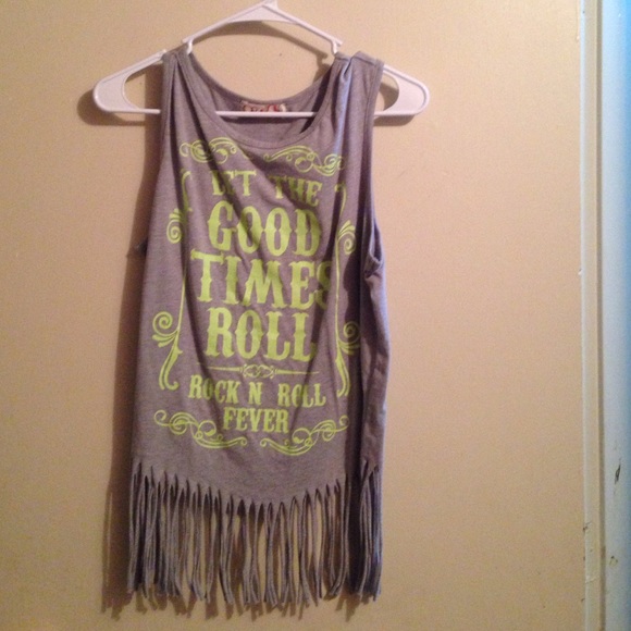 SLEEVELESS LET THE GOOD TIMES ROLL ROCK AND ROLL