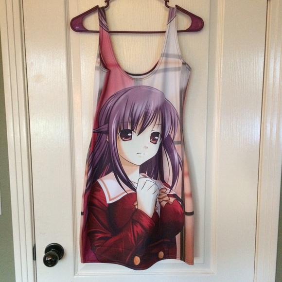 Black milk clothing Manga girl bodycon dress