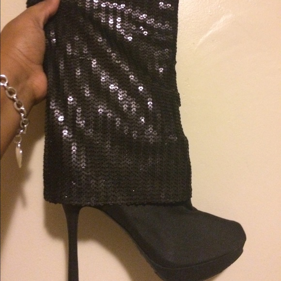 Brand new Sequin pointed toe boots💃🏽 - Picture 4 of 4