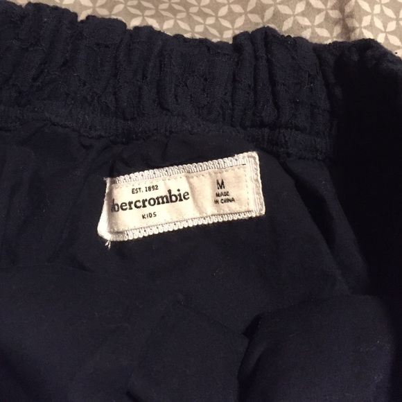 Abercrombie Navy Skirt - Picture 2 of 3