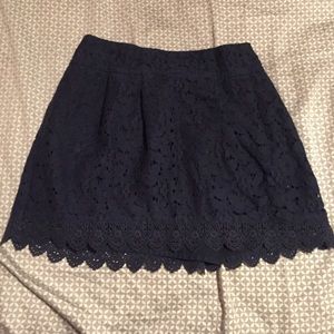 Abercrombie Navy Skirt