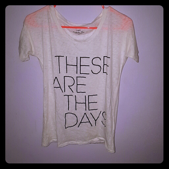J crew graphic tee
