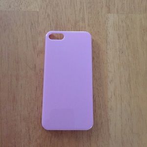IPHONE 5 LIGHT PINK PHONE CASE