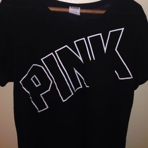 black PINK shirt