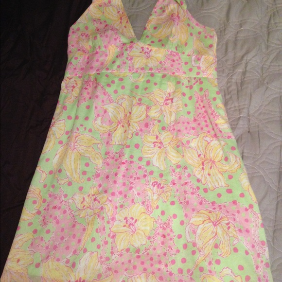 Lilly Pulitzer halter dress