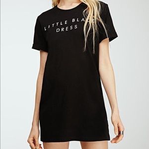 Little Black Dress T-shirt Dress