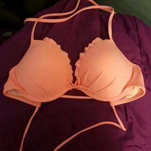 Coral Victorias Secret Bikini Top