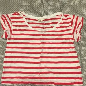 Forever 21 Striped Crop Top