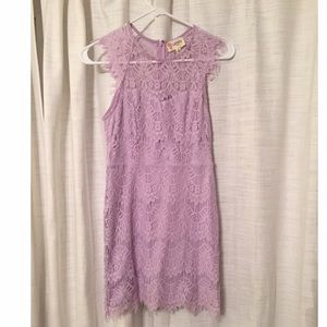 Purple lace dress!
