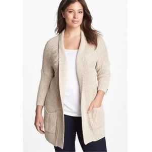 Lucky Brand Ribbed Cardigan